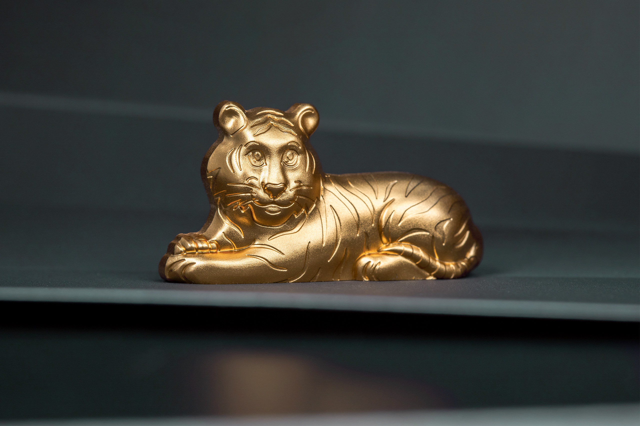 Gilded Charming Tiger